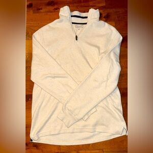 Club Room Classy/Casual Creme Colored Zipper up